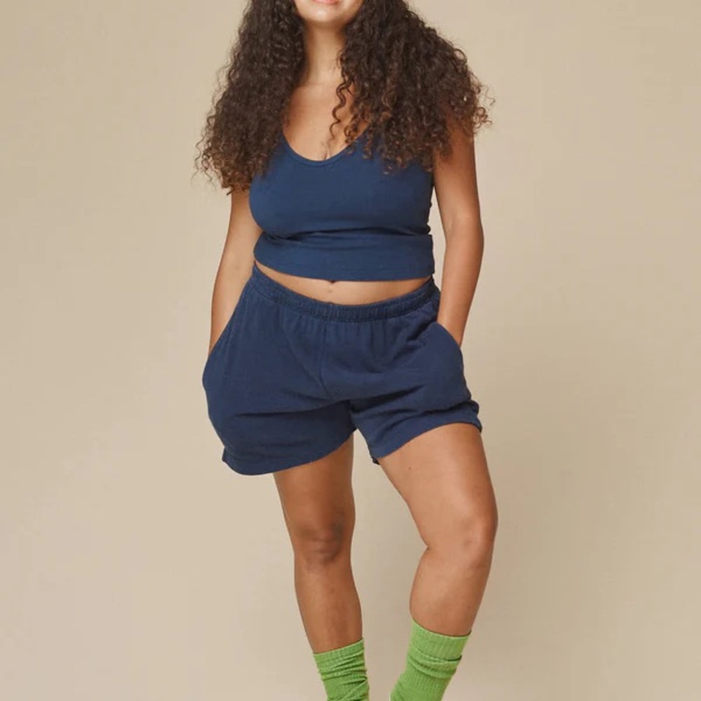 Jungmaven Sun Short in Navy size Large